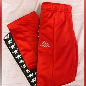 Red Kappa Sweatpants